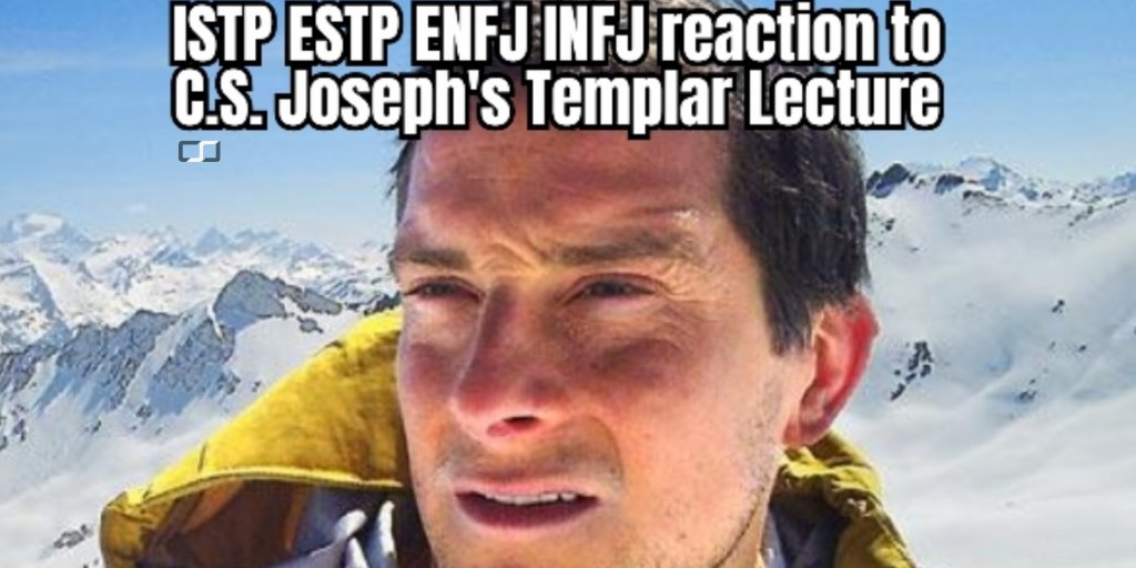 CSJosephLife's tweet photo. Templar reaction
#memes #funnymemes #memesdaily #relationship #spicymemes #dankmemes #psychology #csjoseph #intj #entj #isfp #esfp #isfj #esfj #entp #intp #istj #estj #istp #estp #infj #enfj #infp #enfp #humor #funny #comedy #lol #jokes #meme https://t.co/SyzJhvwWlu