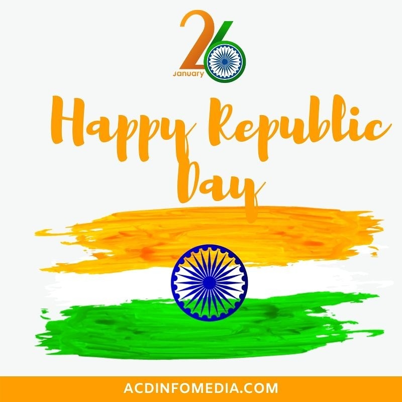 AcdInfomedia's tweet image. ACD Infomedia wish you Happy Republic Day 2020

#happyrepulicday #happyrepublicday #happyreplublicday2020
#happyrepublicdayindia
instagram.com/p/B7wQohLHQGQ/…