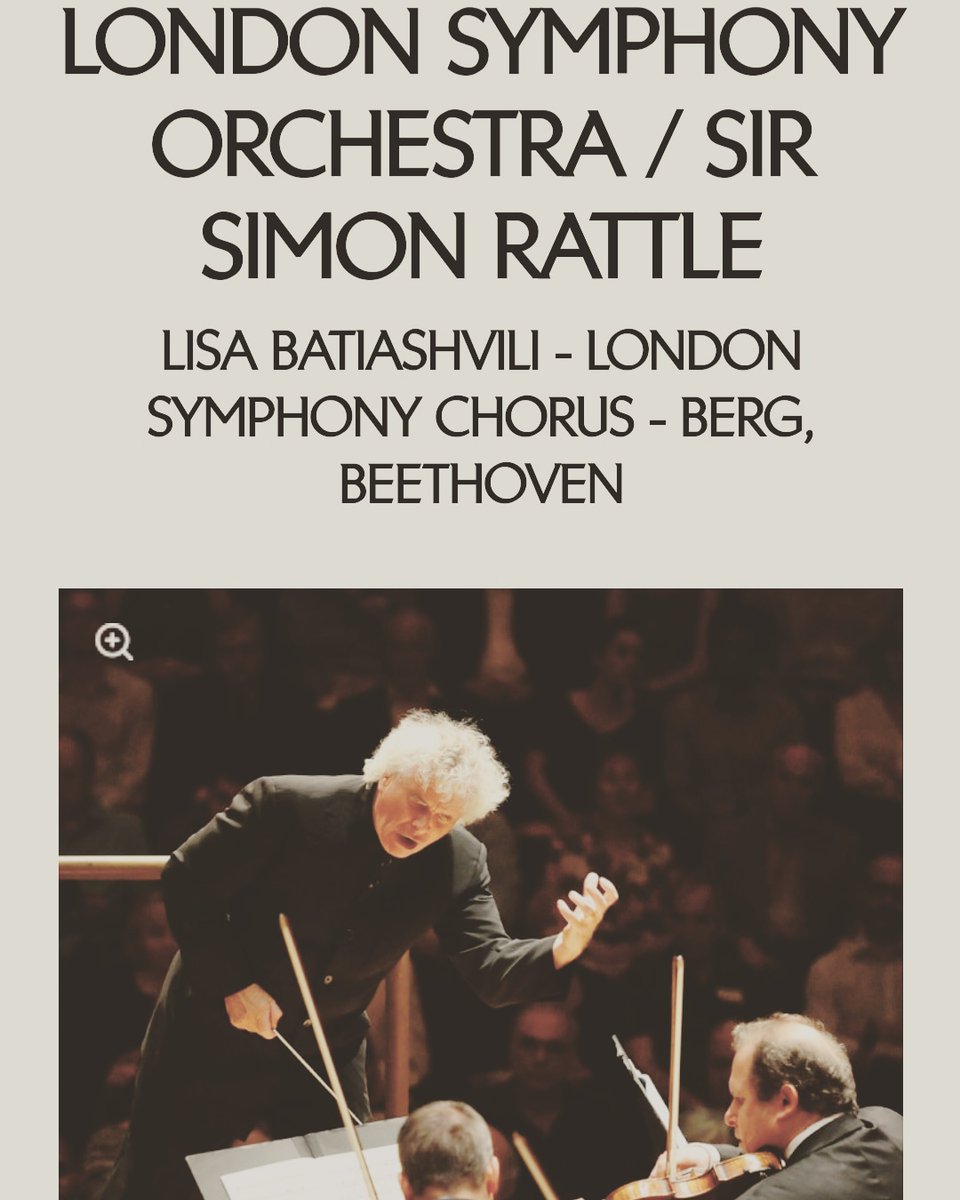 helene_mahln's tweet photo. So Great to see again my favorite #orchestra @londonsymphony and @LSChorus conducted by @SirSimonRattle, with @lisabatiashvili @elsadreisig #pavolbreslik #davidsoar at the @philharmonie de #paris
Program : #berg and #beethoven ! #classicalmusic #concert
๐ท @helene_mahln https://t.co/yMMr4hLHbB