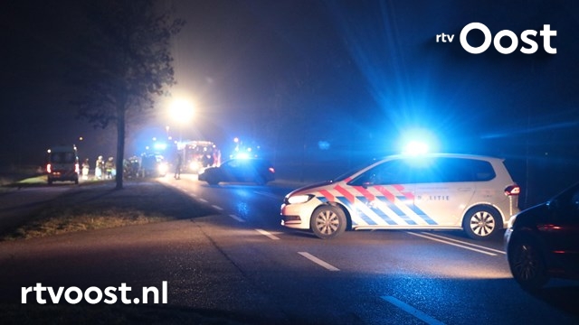 Vijf gewonden bij ernstig ongeval buitengebied Kuinre. #rtvoost.