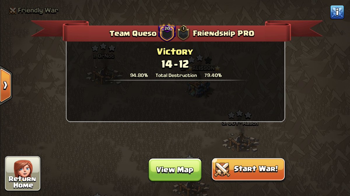 Casi perfect war buena guerra de todos 👍