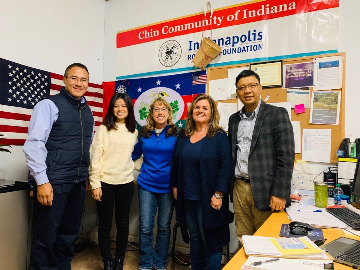 Last week leaders from our team met with leaders from the Chin community that has a strong presence in the Indy area.  We are honored to provide employment opportunities to the refugees these community leaders are working with and are sure they will be a blessing to us #community