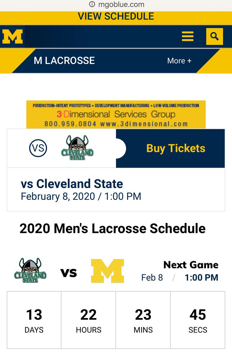 toplaxmichigan's tweet photo. We’ll be there on Feb 8th. Will you......?       @UMichLacrosse @CoachConry @JimRogalski #scrum20 #scru〽️20 #wearit ....... Season mantras https://t.co/RKDpALwvGC