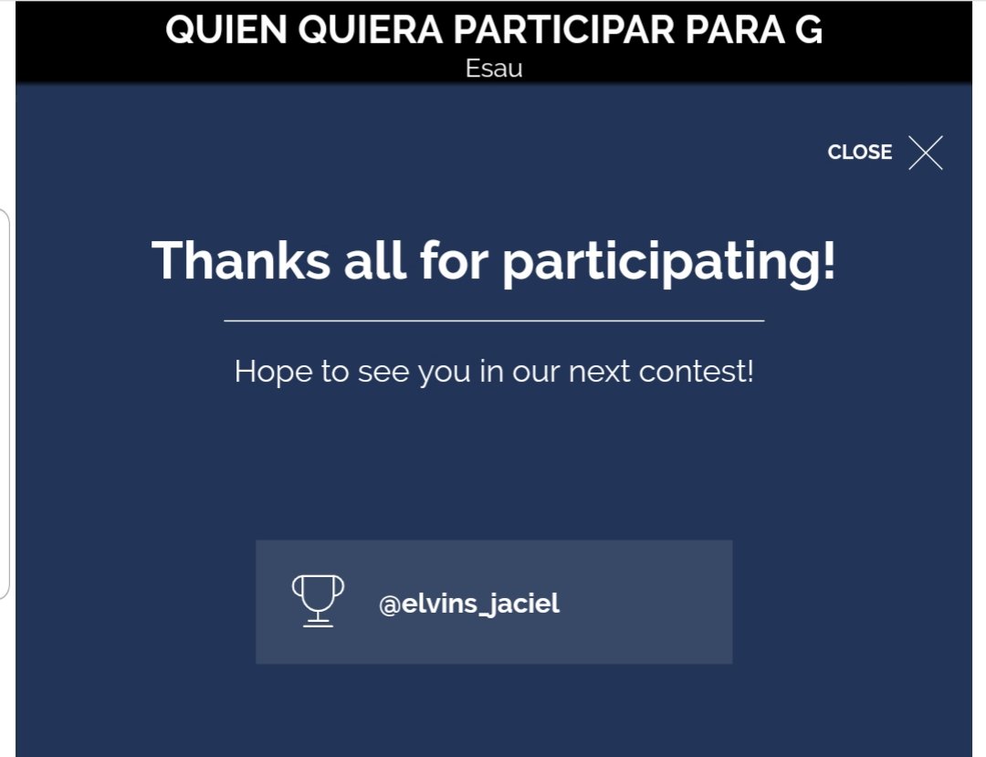 🥳 se le adelanto el dia de accion de gracias al GANADOR de mi post por una giftcard de 10$😱

¡<a href="/elvins_jaciel/">Elvins_jaciel</a> felicidades!