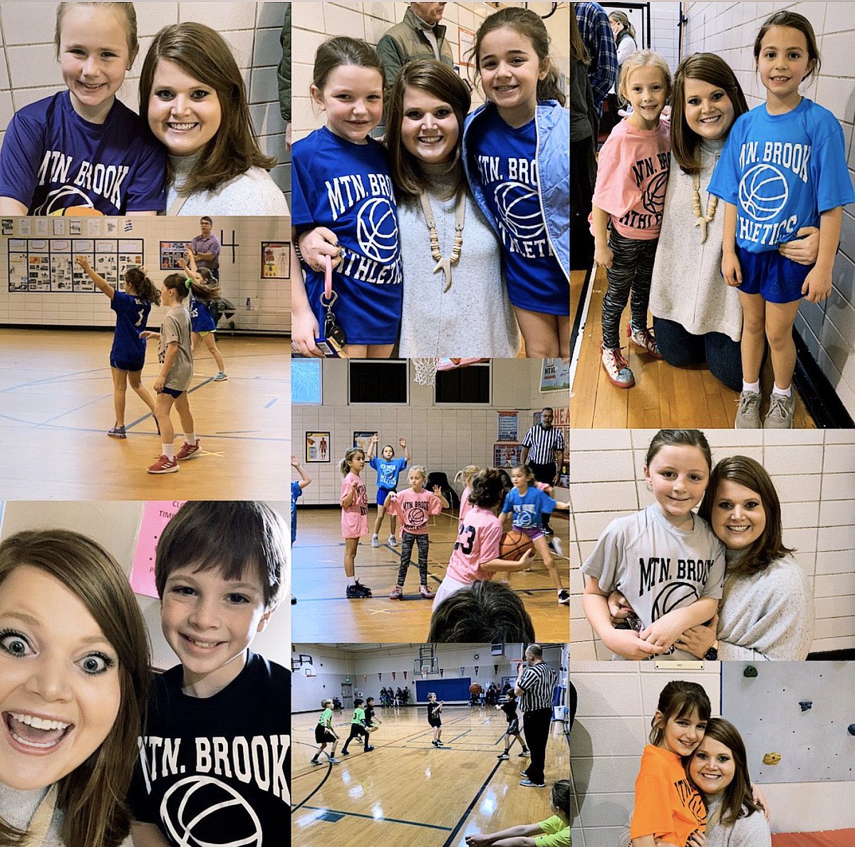TeamCramer1's tweet photo. This former basketball player turned teacher was so happy to see 9/17 of #TeamCramer balling out on the court this AM 🏀💚🏀💛🏀 #GoSpartans https://t.co/jwXtfC40IU