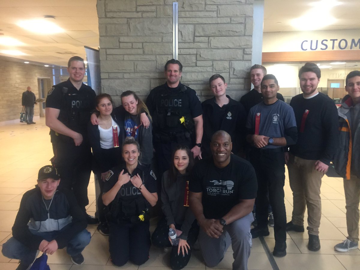 HaltonPolice's tweet photo. Our Officers and TRACK volunteers spending some quality time with athletes @SOOntario basketball tournament at the Haber Rec Centre!  Good luck to all the teams...and most importantly, have FUN!!! ^rj https://t.co/uxDIb9AqrS
