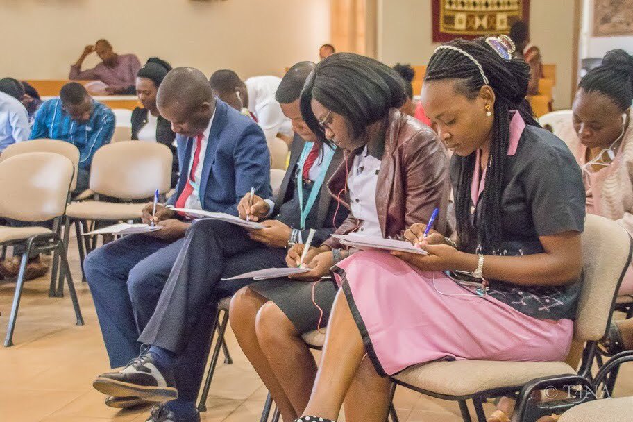 T4NAFRICA's tweet photo. Together for a New Africa participants following proceedings of the trainings. #T4NA https://t.co/HWOKPZEPFf
