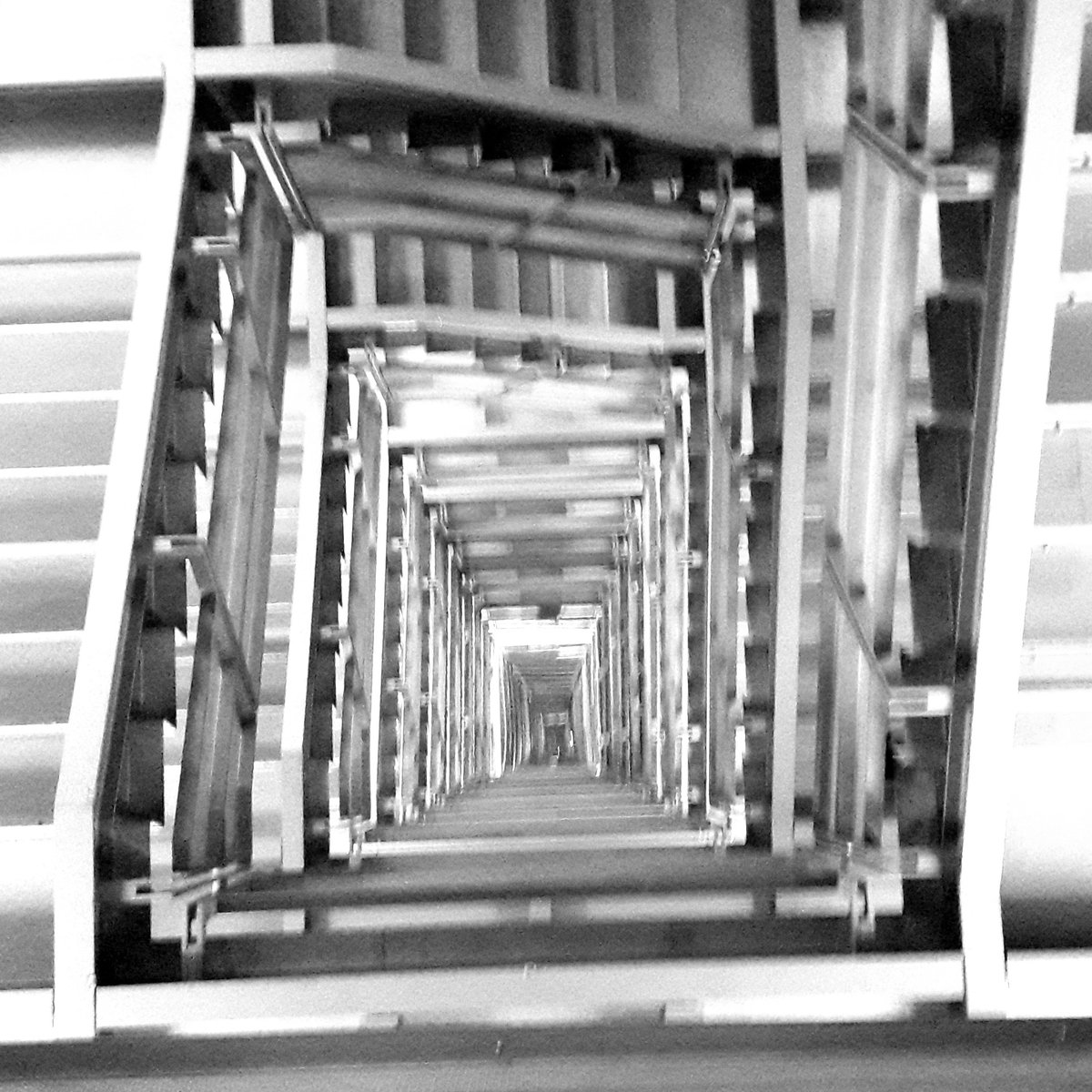 CareStrom's tweet photo. Playing with filters and mirrors. Spent a day in Newcastle while my daughter was at her first climbing comp. #Newcastle #stairs #gallery https://t.co/gnPPXcpsXs