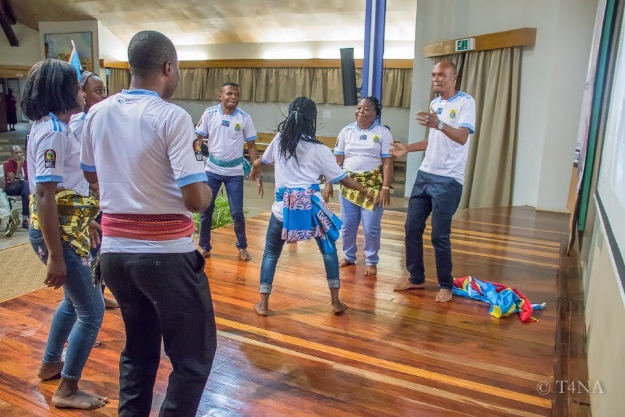 T4NAFRICA's tweet photo. Students showcasing cultural dances during the #T4NA second summer school. https://t.co/THzMWZMl2h