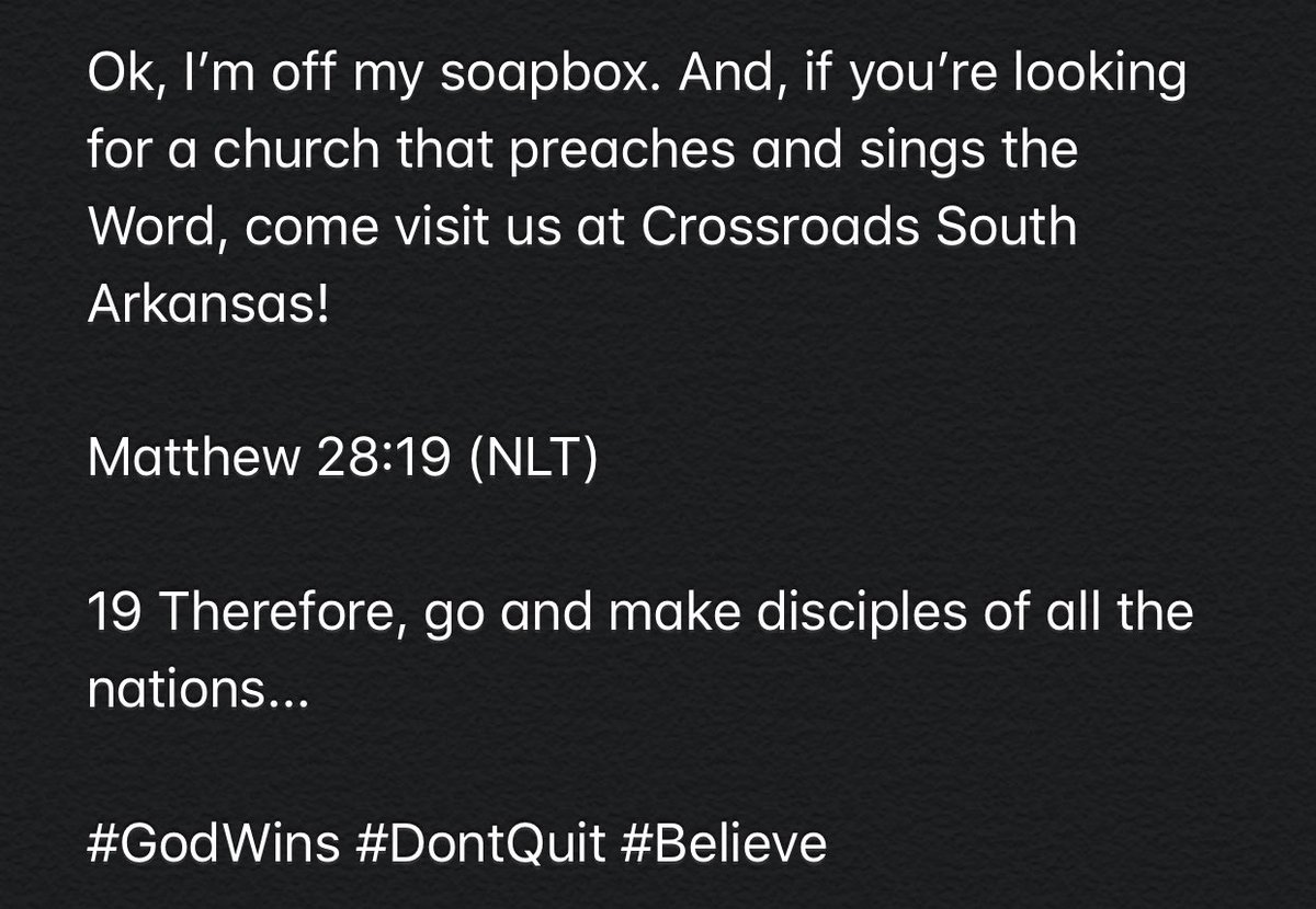 3 Hot Takes about church. #GodWins #DontQuit #Believe