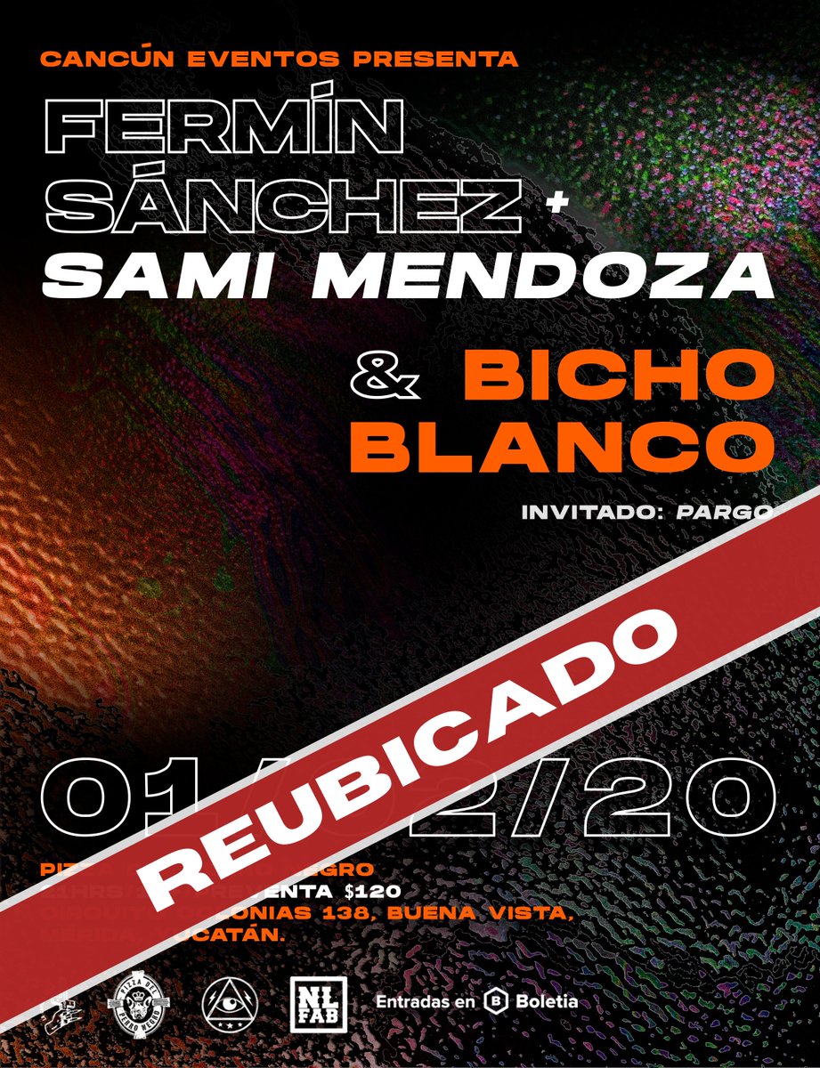 FulmoConciertos's tweet photo. 🚨Aviso Importante🚨
Por razones ajenas a los artistas y la organización, nos vemos en la necesidad de reubicar el evento Fermín Sánchez + Bicho Blanco pensado el 1 de Febrero en #PizzasdelPerroNegro #Mérida al Bar Tábara, ubicado en Centro Comercial Terranorte.

@metoomerida2 ❤ https://t.co/yIza4sKACg