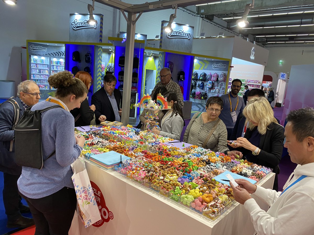 Iwako_Sakuchan's tweet photo. The First day at Paperworld Frankfurt😄 #paperworld #booth4.0 C47 https://t.co/hreydZKJ2Z
