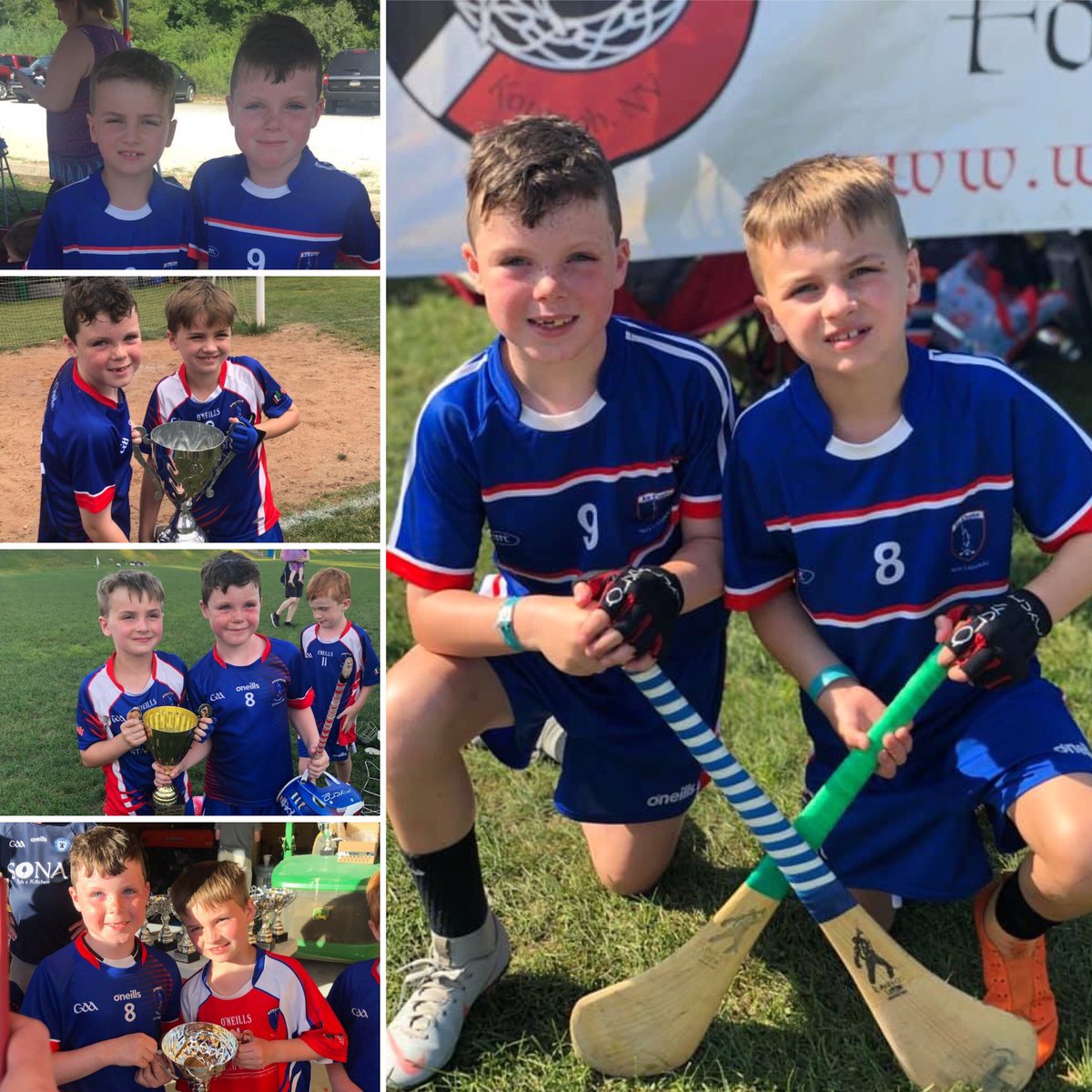 Congratulations to Westput Setanta players Devin O'Sullivan and Dean Sampson who are being recognized at the NYMB dinner dance with the u8 Le Cheile Hurling team. The boys helped captain the team to the trophy at the Sean Tallon memorial tournament. Well done lads! 💪🏻🏆