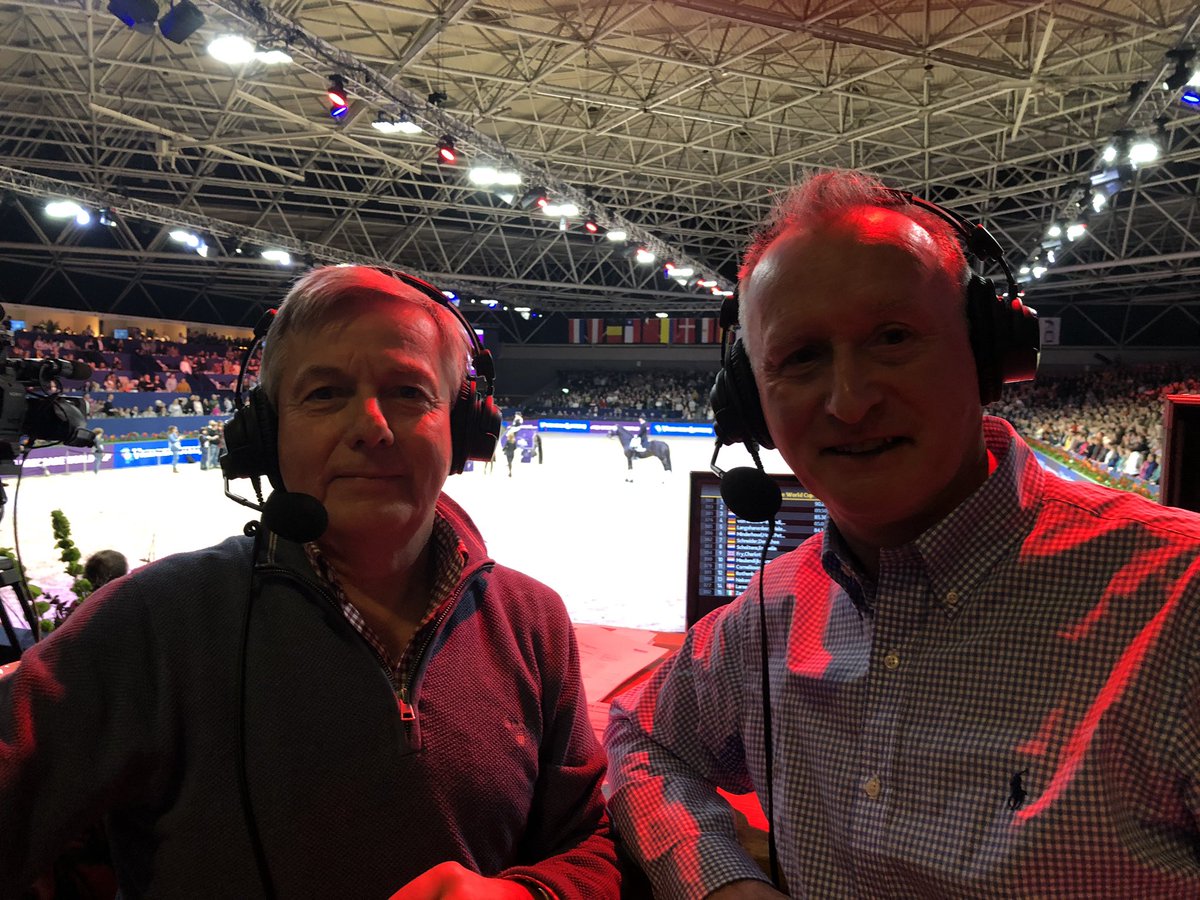 Really enjoyed doing TV for <a href="/FEI_Global/">The FEI</a> from <a href="/JumpingAdam/">Jumping Amsterdam</a>  . Amazing show and spectators. Standard was incredible with high class sport and riding of happy, willing horses. #waytogo