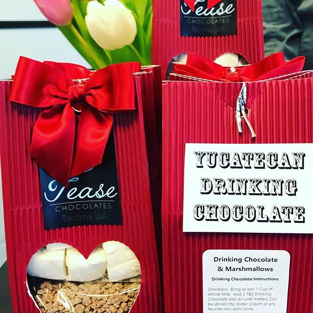 TeaseChocolates's tweet photo. Drinking chocolate is back! Spiced dark milk chocolate and scratch made marshmallows! #yucatecan #drinkingchocolate #teasechocolates #marshmallowsfromscratch https://t.co/oLQmvztd10 https://t.co/V5f4gDvOtz