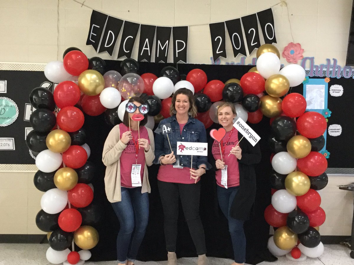 EdCampBryan's tweet photo. More from the #photobooth #edcampbryan https://t.co/psLEhWNqf9