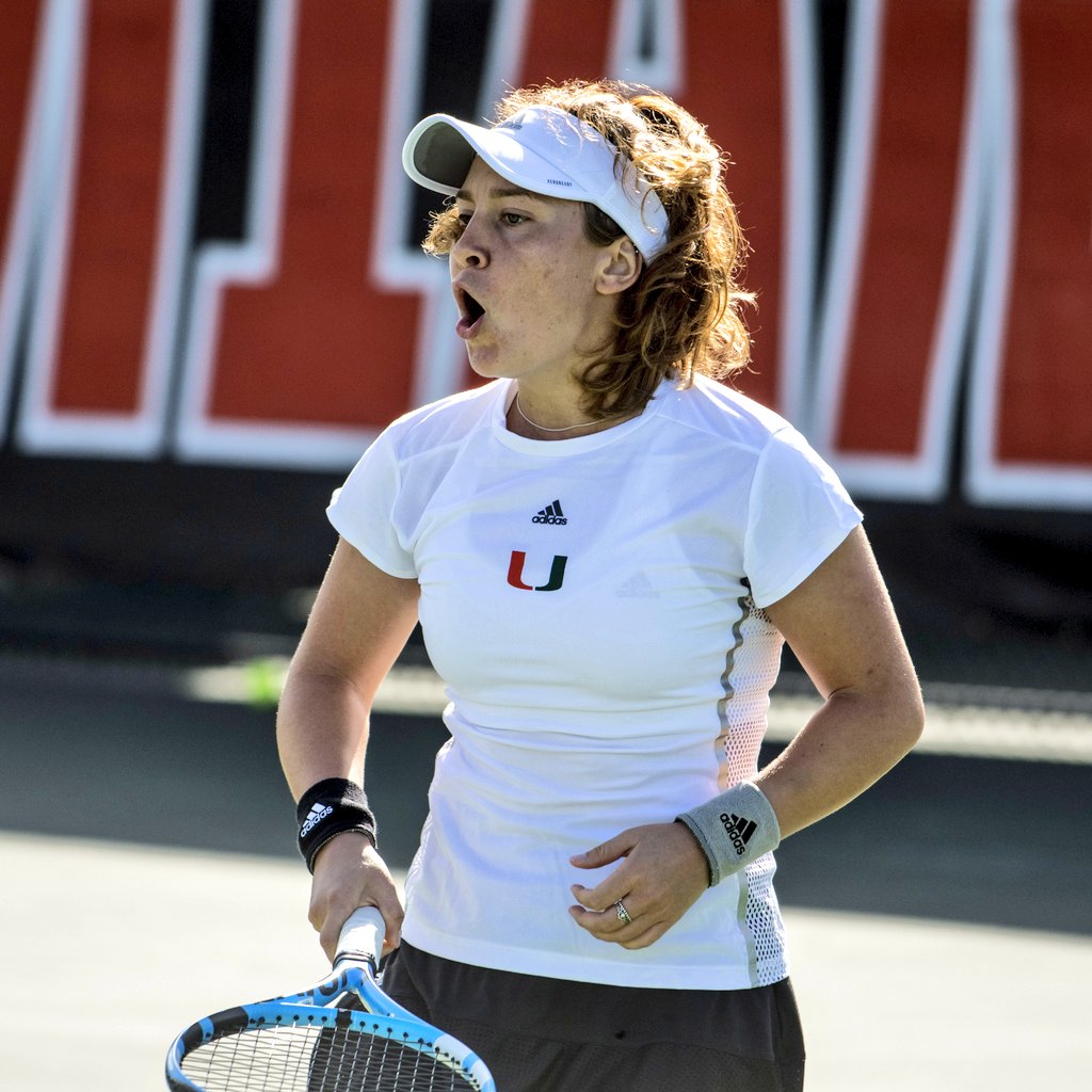 Canes Women's Tennis on Twitter "🚨Top20 Win🚨 Trailing, 24, against
