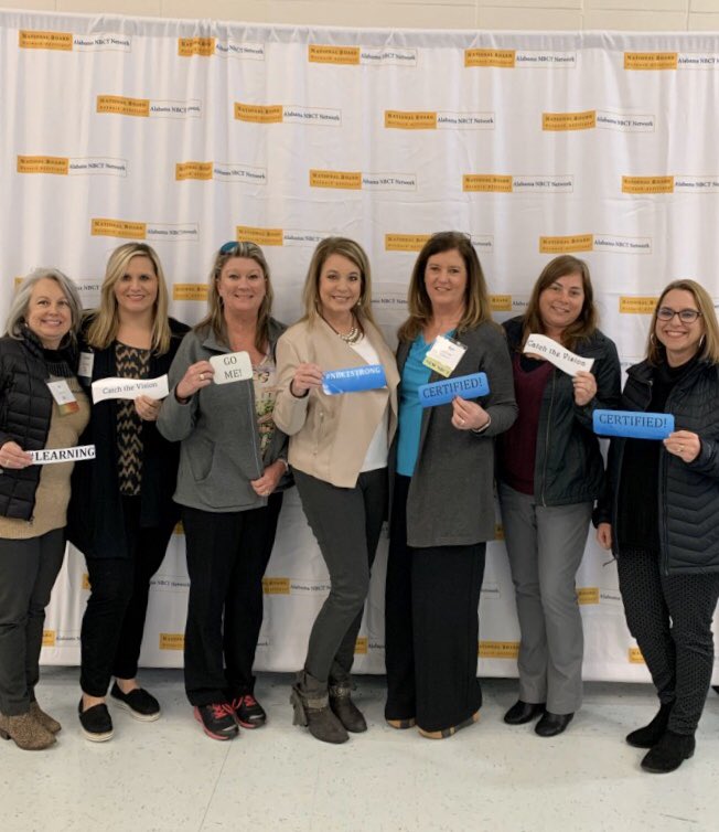 Pearls never stop learning! <a href="/PearlHaskew/">Pearl Haskew</a> <a href="/alnbctnetwork/">AL NBCT Network</a> <a href="/NBPTS/">National Board</a> @empowermcpss #2020CatchtheVision #ALNBCT