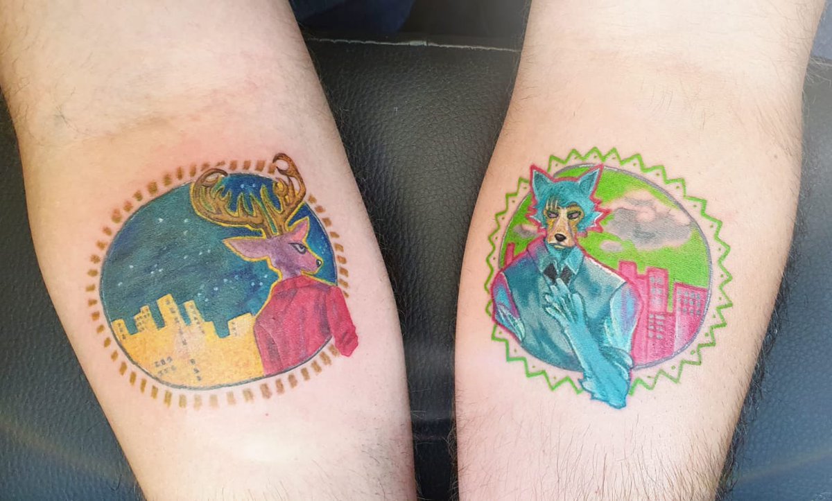 King_Sora's tweet photo. #BEASTARS  #bealove #BEASTARStattoo
#beastarstattoo 

@itaparu99 https://t.co/aa9hO5R1Ki