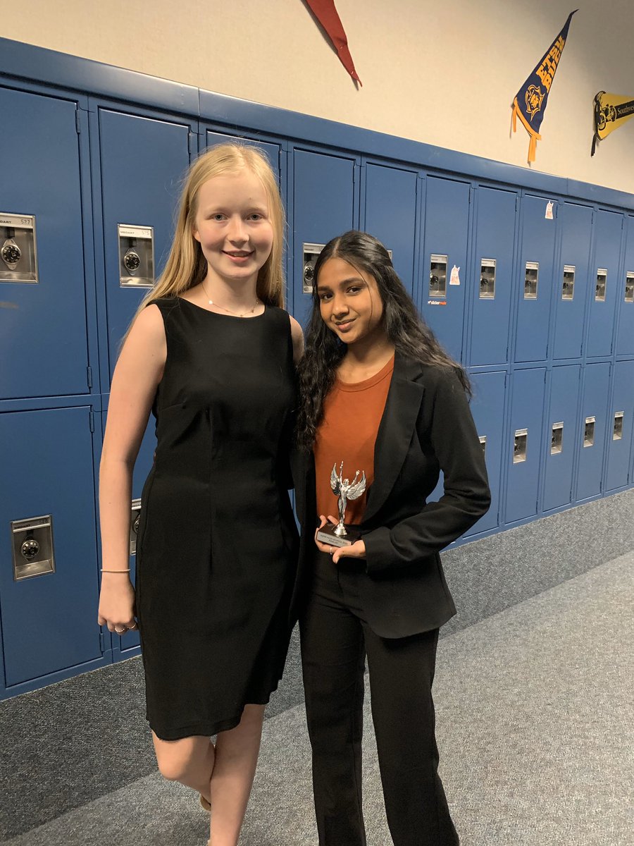 Congrats to our very own <a href="/TravisDebate/">Travis Debate</a> and <a href="/THS_Tigers/">Travis High School</a> students, Kyra and Sneha for placing sixth in finals for Prose and Original Oratory! #RespectTheT
