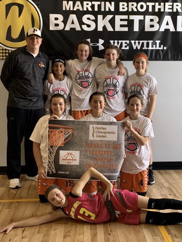 Prairie2026's tweet image. Congrats to @Prairie2026  on going 3-0 winning the championship at the @MartinBroLadies  #wintergrind tournament .  Special thank you to our tournament sponsor Fairfax Chiropractic Center #thesegirlscanplay #girlpower #strongisthenewpretty #