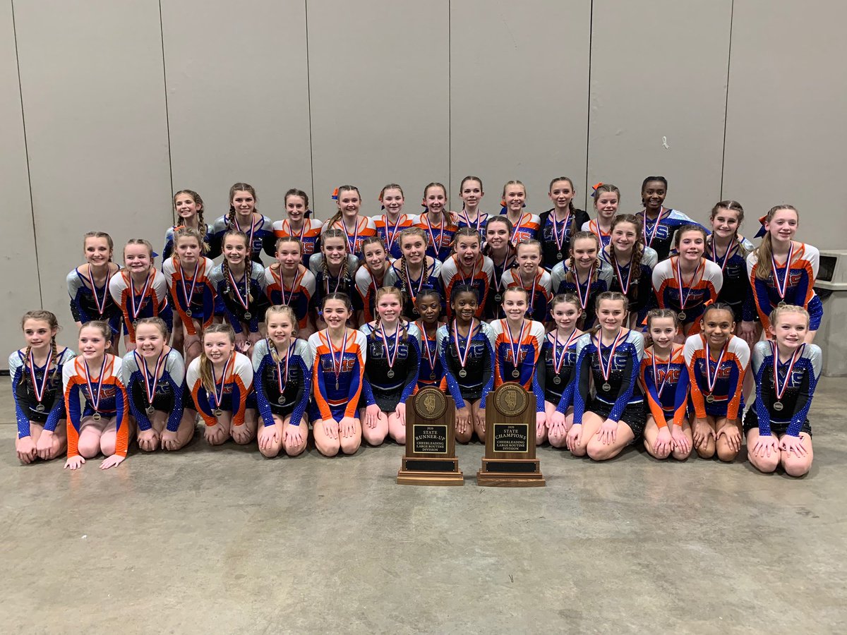A HUGE CONGRATULATIONS TO OUR TWO MIDDLE SCHOOLS, LINCOLN AND LIBERTY! They placed first and second at IESA state this weekend. If you didn’t know who Edwardsville was before you do now! Way to represent the 618 future tigers!! #queens #makinghistory