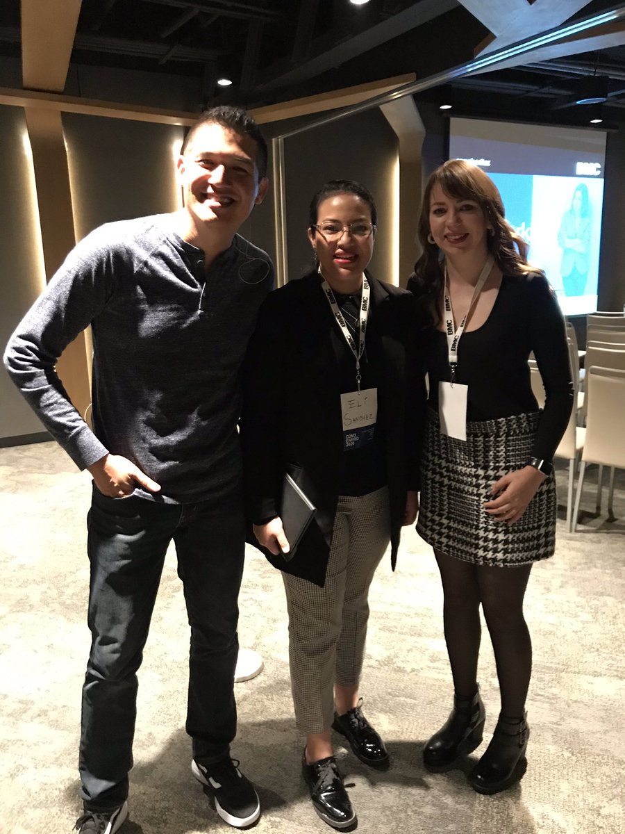 elisanblan's tweet photo. #BMC2020 Que gusto haber podido coincidir con increíbles personas de tu tribu @aaronbenitez_ Gracias por acercarnos a ellos 🤓 #PADS https://t.co/eXd48QGTWT