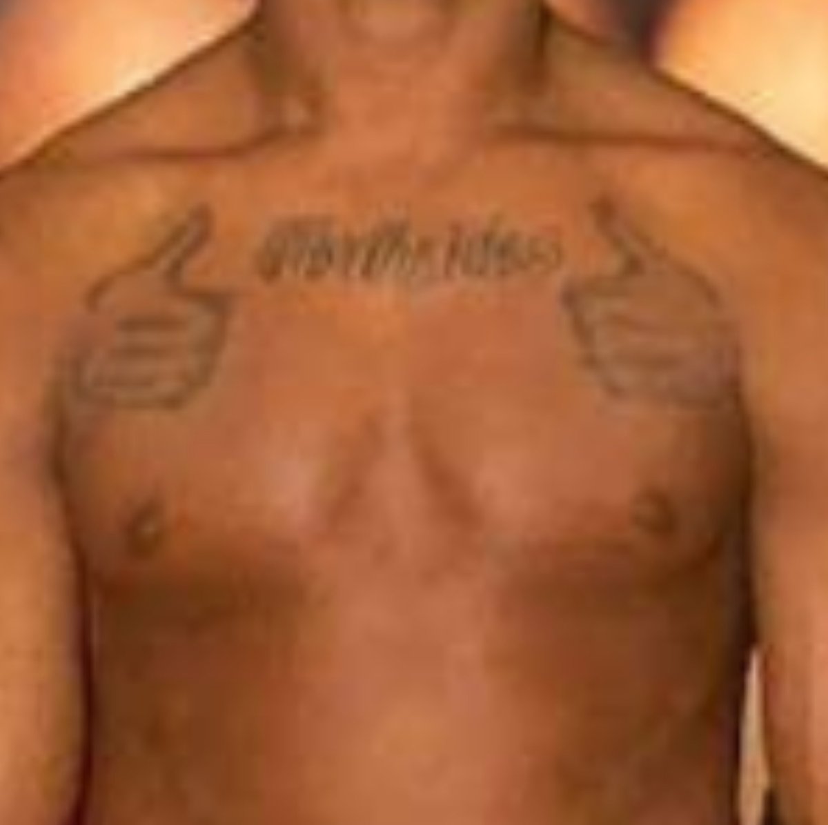 X 上的Sarah Lim:「Dana White should start a new contender series contending for the belt of Worst tattoos in the UFC...Jamahal Hill would be fresh meat in his division, coming in hot