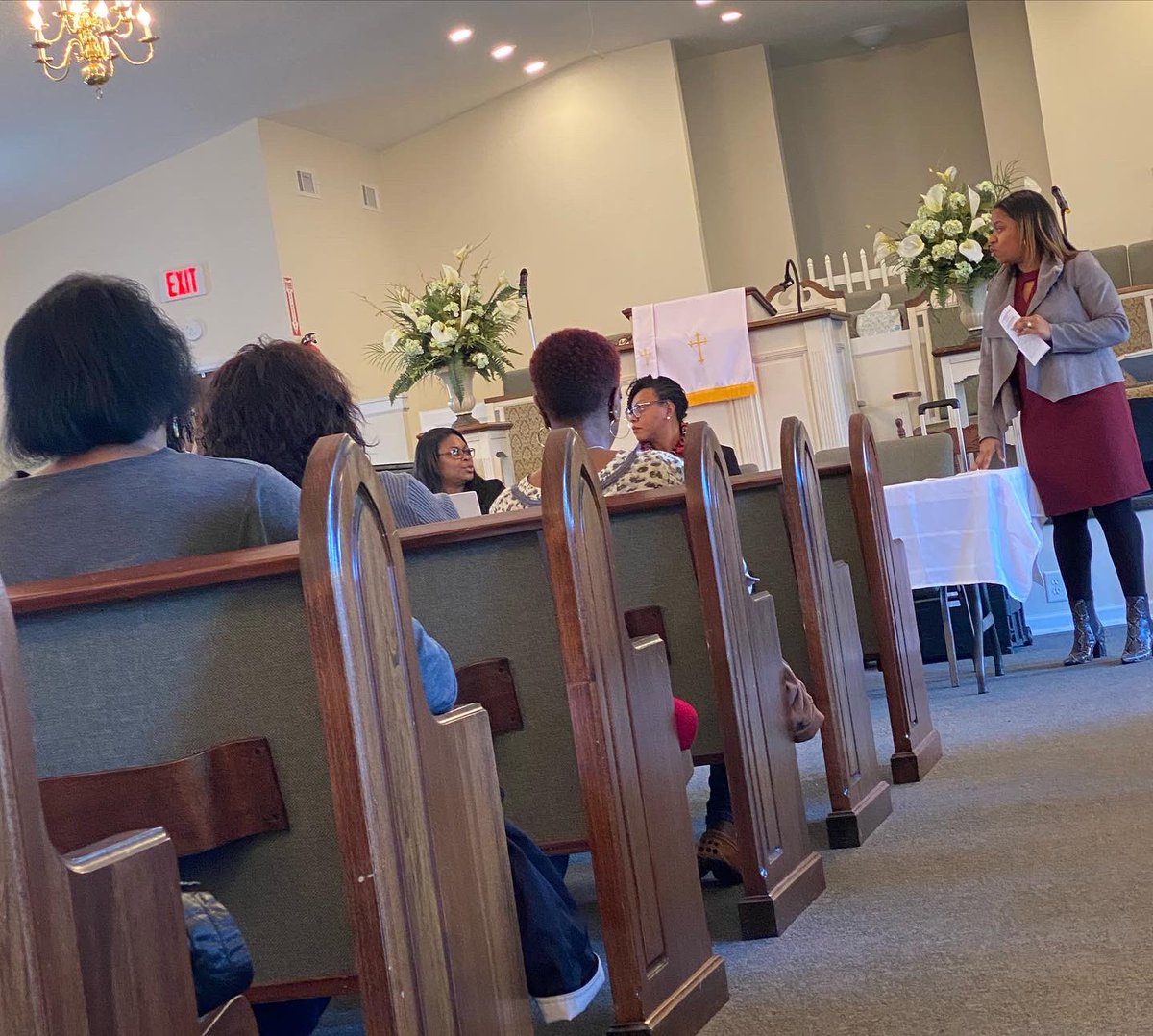TheRuffinFirm's tweet photo. Today’s “Getting Your House in Order” workshop at Bethel Heard Baptist Church was amazing. These two ladies and I shared advice on estate, financial and tax planning with families in Coweta County. Thanks for including The Ruffin Firm! https://t.co/6UvlahvUuh