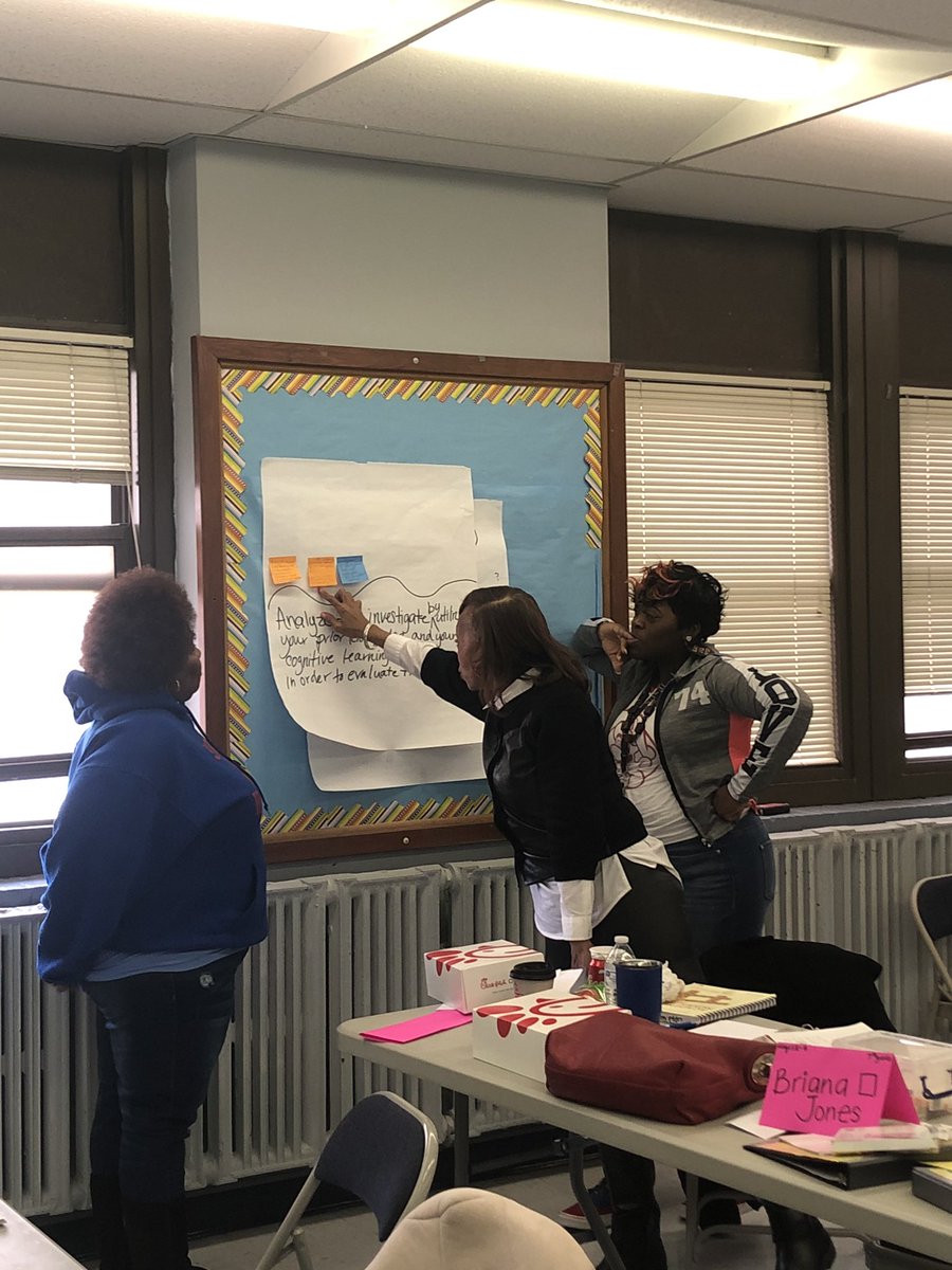 kriddieloo's tweet photo. Great day of Saturday School with 6-8 ELA and SS Birmingham City Scools’ teachers! Learning academic moves and DOK activities/skills! @prwill1052 @Selenaflorence @BhamCitySchools #BCScurriculumandInstruction https://t.co/iqdIDjnIzZ