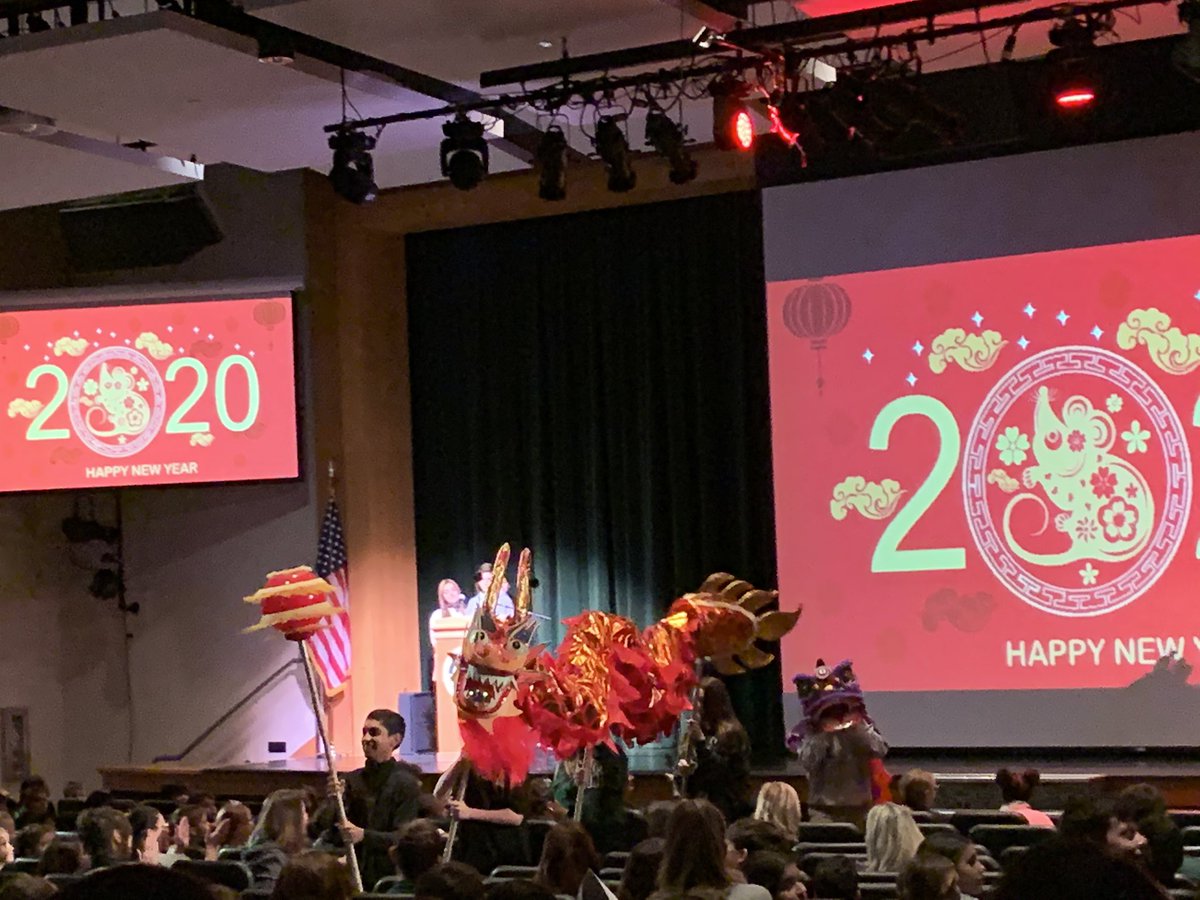 PineCrestMiddle's tweet photo. Last week the #PCMiddleSchool  Ss celebrated the Chinese New Year at the Community Building Assembly! #PCChinese #PCGlobalStudies https://t.co/DXHEkV4Ce4