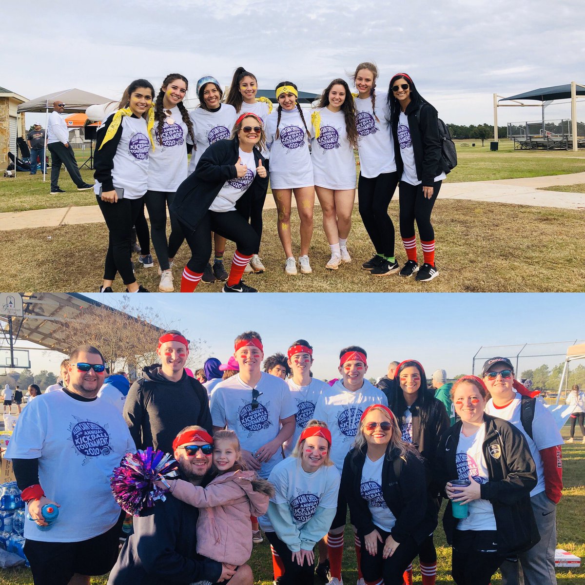 MPell_Cain's tweet photo. @CainCheer kickball tournament was absolutely AMAZING! Everyone had a blast! Thank you to all the wonderful people who put it all together! #redteamforever ❤️ https://t.co/ZB2zrf6BKB