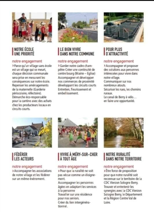 MerysurCher2020's tweet photo. @MerysurCher2020
📌 Nous avons le plaisir de vous faire découvrir en avant-première les axes majeurs de notre projet pour Méry-sur-Cher.
📌 Rached Aït-Slimane et son équipe viendront à votre rencontre très prochainement.
📌 Une réunion d’échanges et une réunion publique à venir! https://t.co/l3cj2itUqX