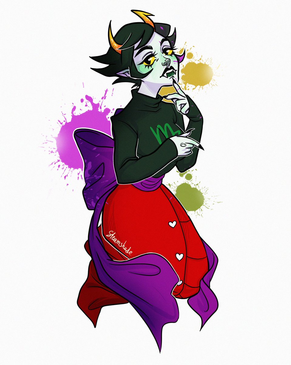 ♍Here you have a Kanaya♍
_____
#homestuck #pesterquest #homestuckkanaya #kanaya #kanayamaryam
