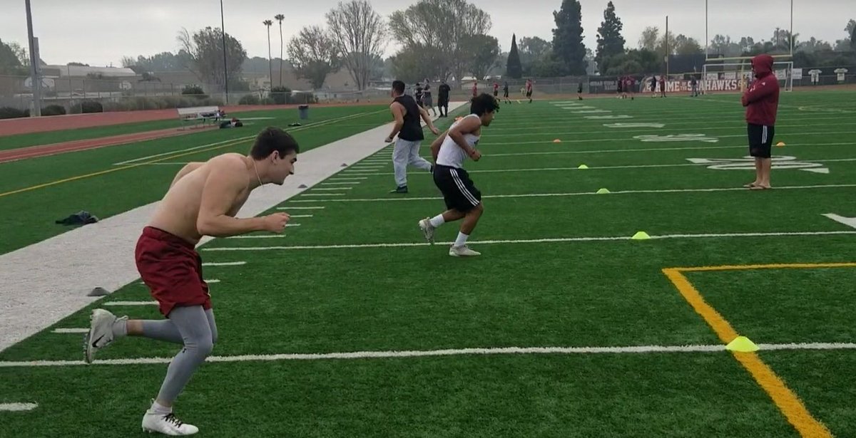 Chief_Estrada's tweet photo. Gotta love when the players get the coaches up early for extra workouts Coach Lee & Coach Reyes putting in work #OVway https://t.co/wuojX3MtM3