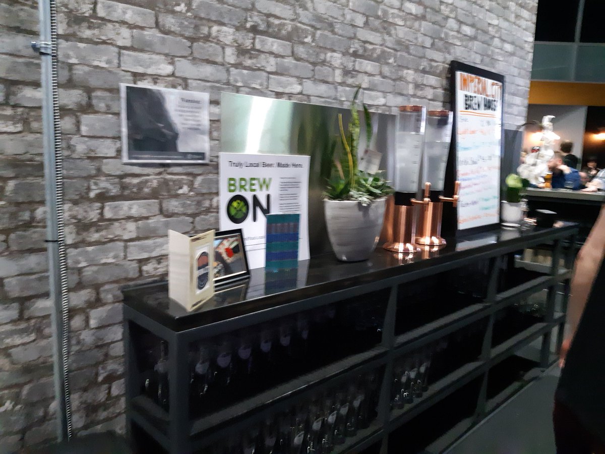 Congratulations to <a href="/ImperialBrew/">Imperial City Brew House</a>, in Sarnia, the newest #BrewON brewery for a successful launch. Imperial City uses hops grown in #Lambton and #Middlesex. #FindYourLocal