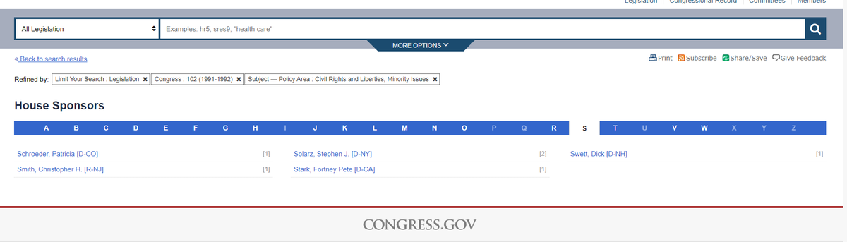 1991: NothingIn US HouseDid not introduce a single bill on civil rights