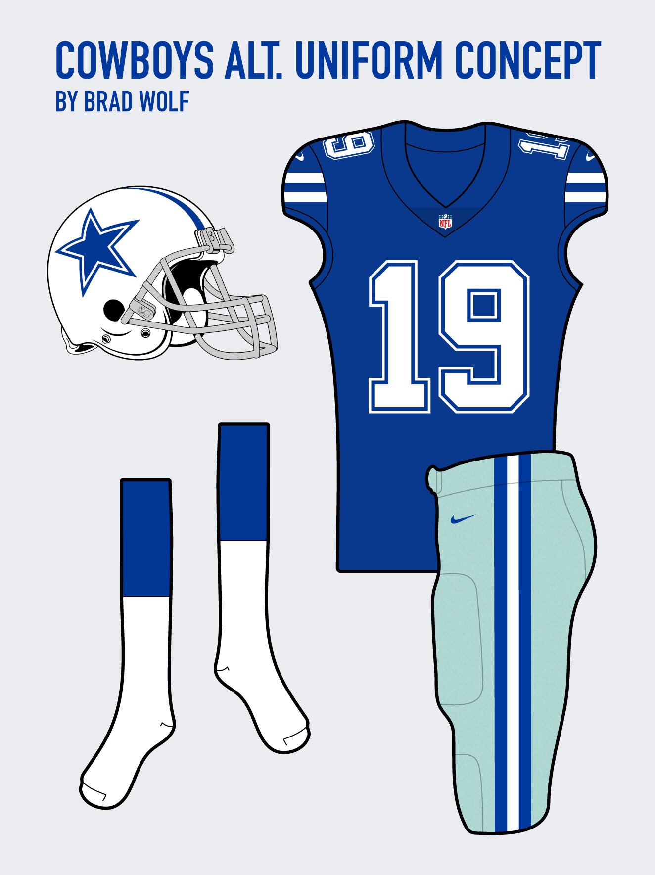 Dallas Cowboys uniform 