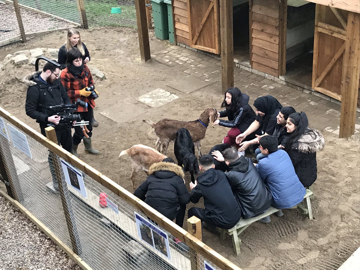 CATCHLeeds's tweet photo. Our young volunteers were being filmed today by a professional film crew to support with a range of promotional content, so much was captured to showcase our #Diversity #YouthVolunteering #Activities #CommunityCafe #EducationalFarm #VolunteerGym #SportsField #CATCHValues https://t.co/kWYMMvaDIU