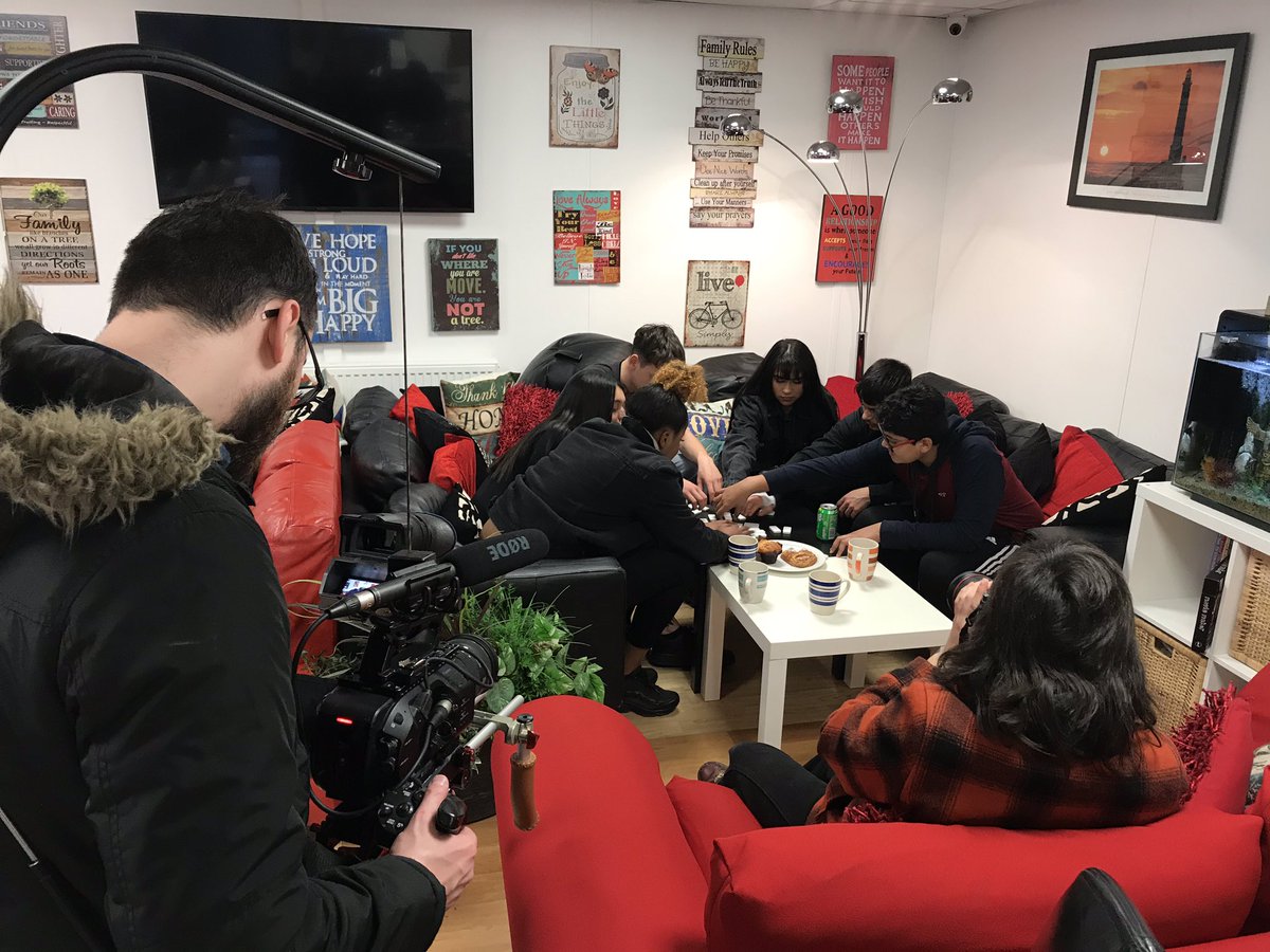 CATCHLeeds's tweet photo. Our young volunteers were being filmed today by a professional film crew to support with a range of promotional content, so much was captured to showcase our #Diversity #YouthVolunteering #Activities #CommunityCafe #EducationalFarm #VolunteerGym #SportsField #CATCHValues https://t.co/kWYMMvaDIU