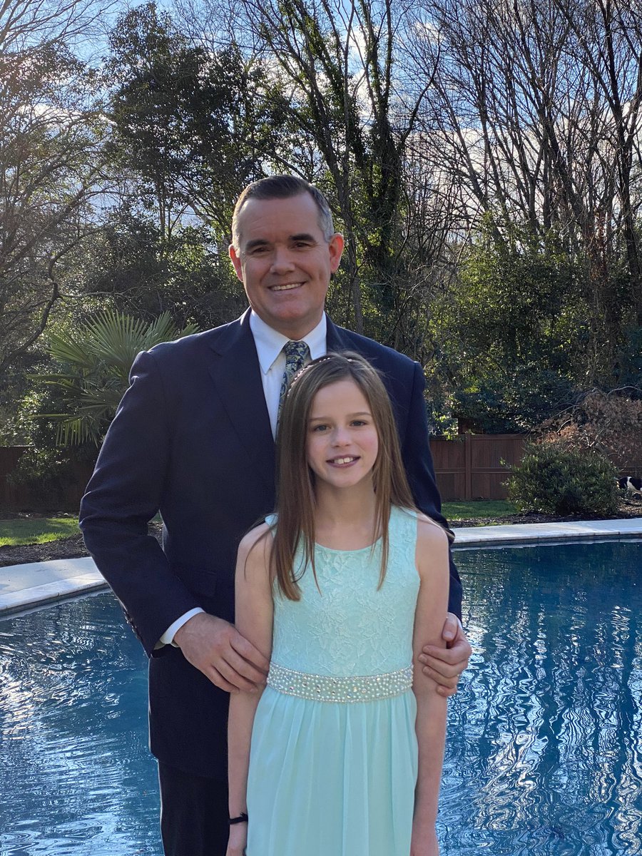 schiffern's tweet image. Our last daddy-daughter dance 2020...bittersweet..stop growing up SO fast❤️ such a lucky dad!! 5th grade PDS #providencedayschool #GoChargers