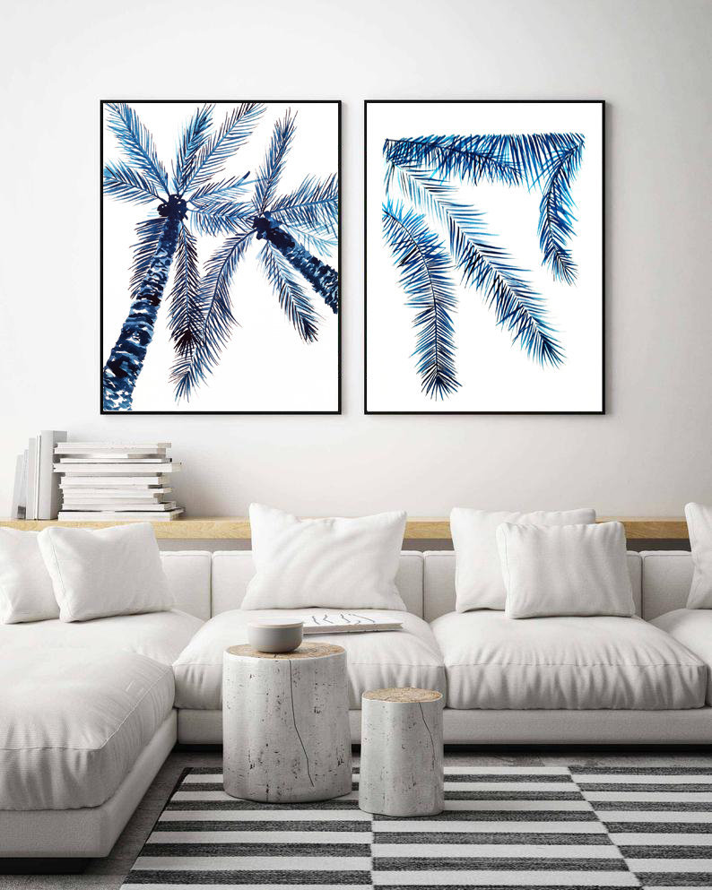 My_art_space's tweet photo. Thanks for the kind words! ★★★★★ "Great quality and beautiful work! " Megan https://t.co/sZbQRCW0nx #watercolor #palmtree #basicblue #coloroftheyear #plantstrees #tropical #nature #kids #whiteblue https://t.co/LgD6dNkESM