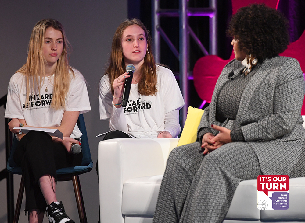 brentwoodschool's tweet photo. Discussion Highlights: Identity, Confidence, and Self-Expression through Fashion with #GabiFresh and #MoniqueLhuillier. #ItsOurTurn2020 https://t.co/OPaXUePLBE