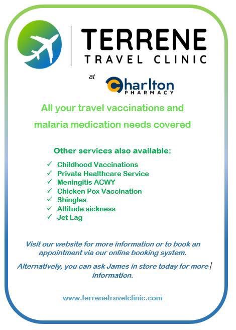 cheltvaccines's tweet photo. Have you been lucky enough to book your holidays already? We can give you all the travel vaccinations and malaria medication that you might need. 

Book an appointment today!      https://t.co/AxTrO0j0AB.

#travel #travelvaccines #cheltenham #travelclinic #charltonkings https://t.co/uKKATZOatU