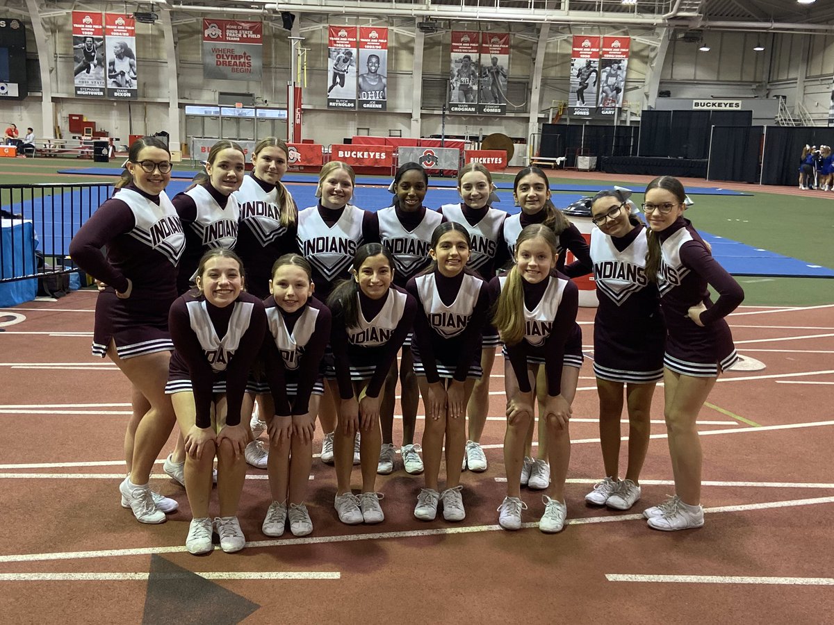 CW_MissOakley's tweet image. So proud of our MS cheerleaders! 3rd place at OSU with a solid routine! ❤️
