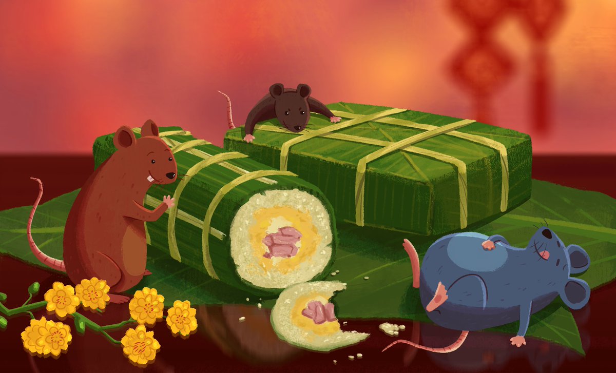 tienguyenart's tweet photo. 🧧 Chúc Mừng năm con Chuột 🐀🧧

#LunarNewYear https://t.co/SQcdmYvfPs