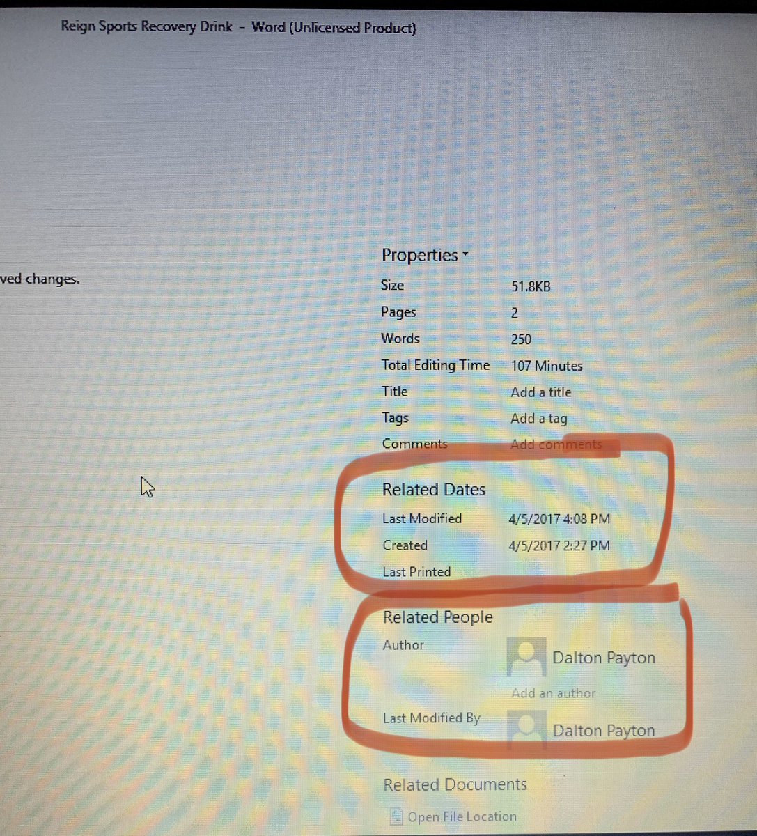 OneAndOnly_DP's tweet photo. What if I told you I made up an energy drink for an assignment in my Spring 2017 Sports Nutrition class and it was called “Reign?” Most of the nutritional information is similar to the NOW released Reign Body Fuel which came out in April 2019. Somebody tell me I’m crazy. https://t.co/KYeQgb1UZC
