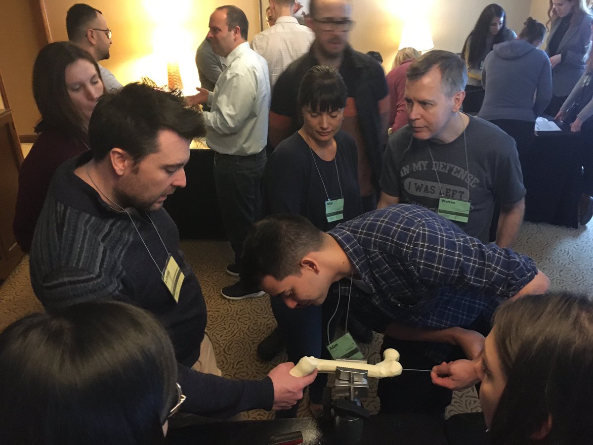 Kidsbonedoc's tweet photo. Dr. Anthony Cooper leading the telescopic nailing workshop. #orthotwitter #trauma #CPOTcourse #pedsortho https://t.co/CUEqorVSvv