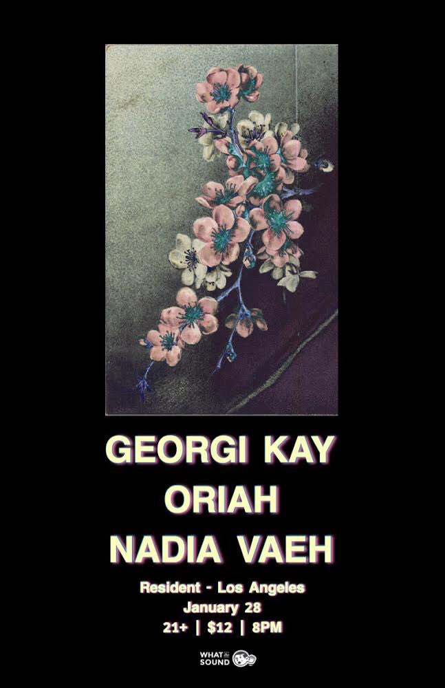 NadiaVaeh's tweet photo. TUESDAY IN LA 🌸 @WhatTheSound in support of  @GeorgiKay with Oriah at @ResidentDTLA 💫

#livemusic #LosAngeles #socalshows https://t.co/etnUlQ7txp