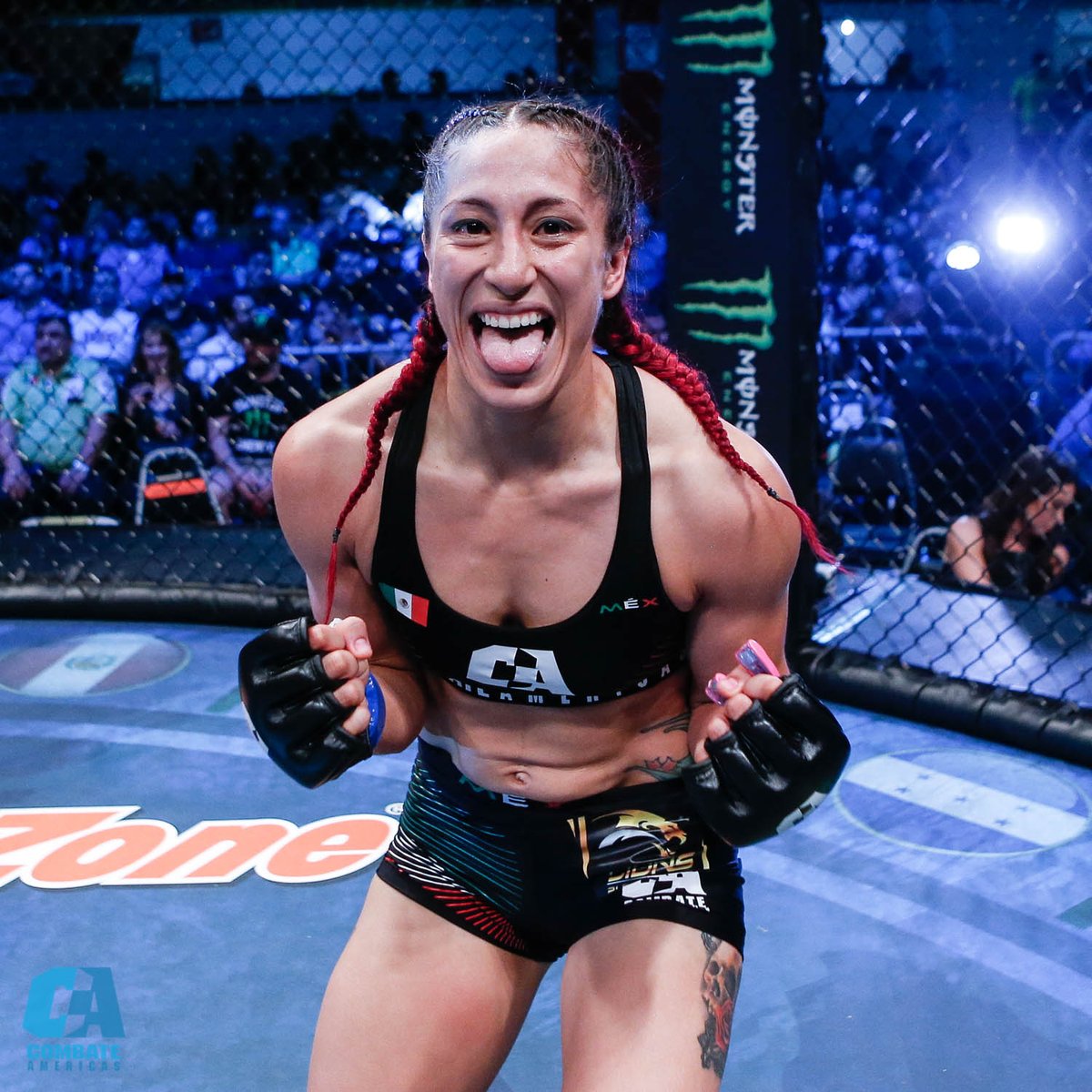 combateglobal's tweet photo. La mexicana Karen Cedillo buscará mantener su racha positiva, cuando regrese a #LaJaula el próximo 21 de febrero en Mexicali.

#CombateMexicali https://t.co/kOVmSysIGn